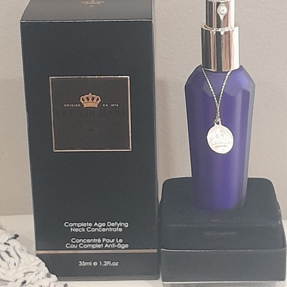 TRESOR RARE COMPLETE AGE DEFYING NECK CONCENTRATE-1.2 fl oz / 35 ml-NEW-SEALED